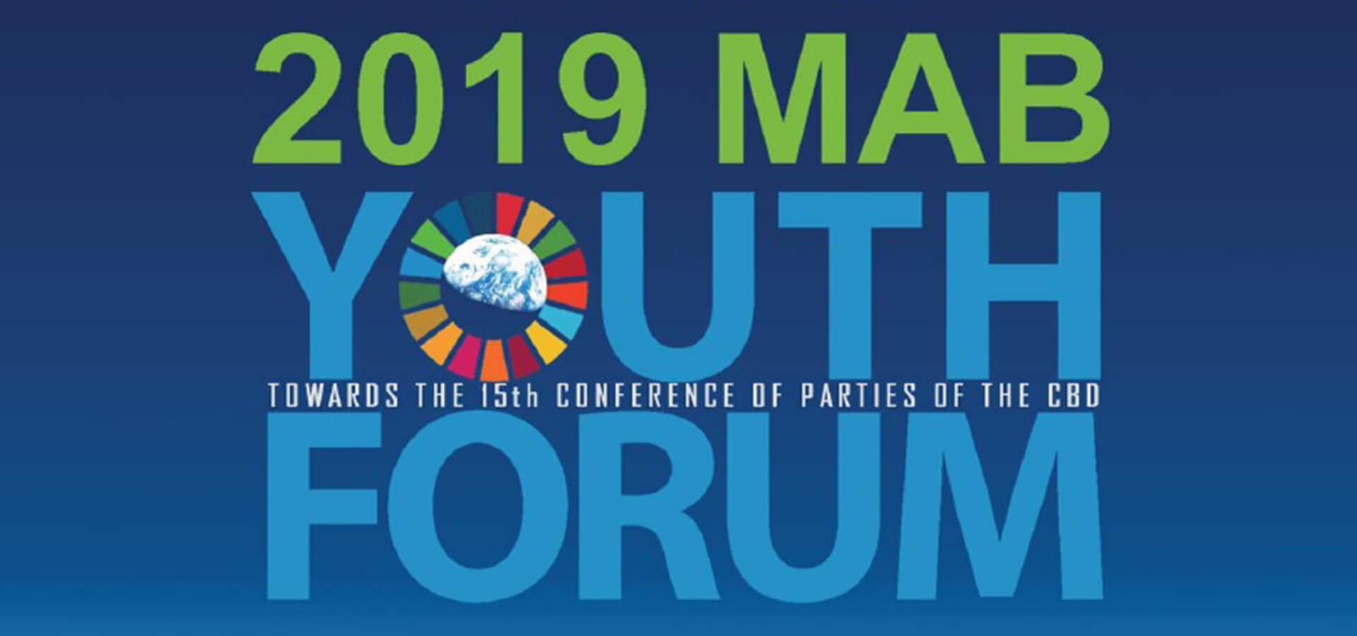 Applications for 2019 MAB Youth Forum