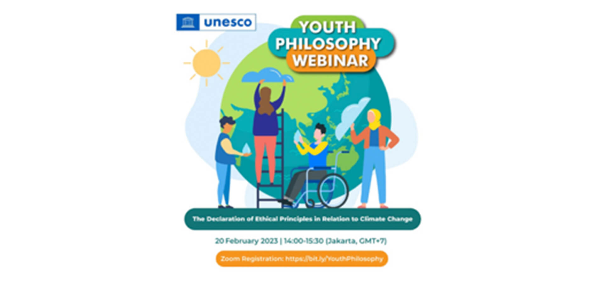 Jemputan Untuk Menyertai Youth Philosophy Webinar -the Declaration Of Ethical Principles In Relation To Climate Change Anjuran Unesco Jakarta