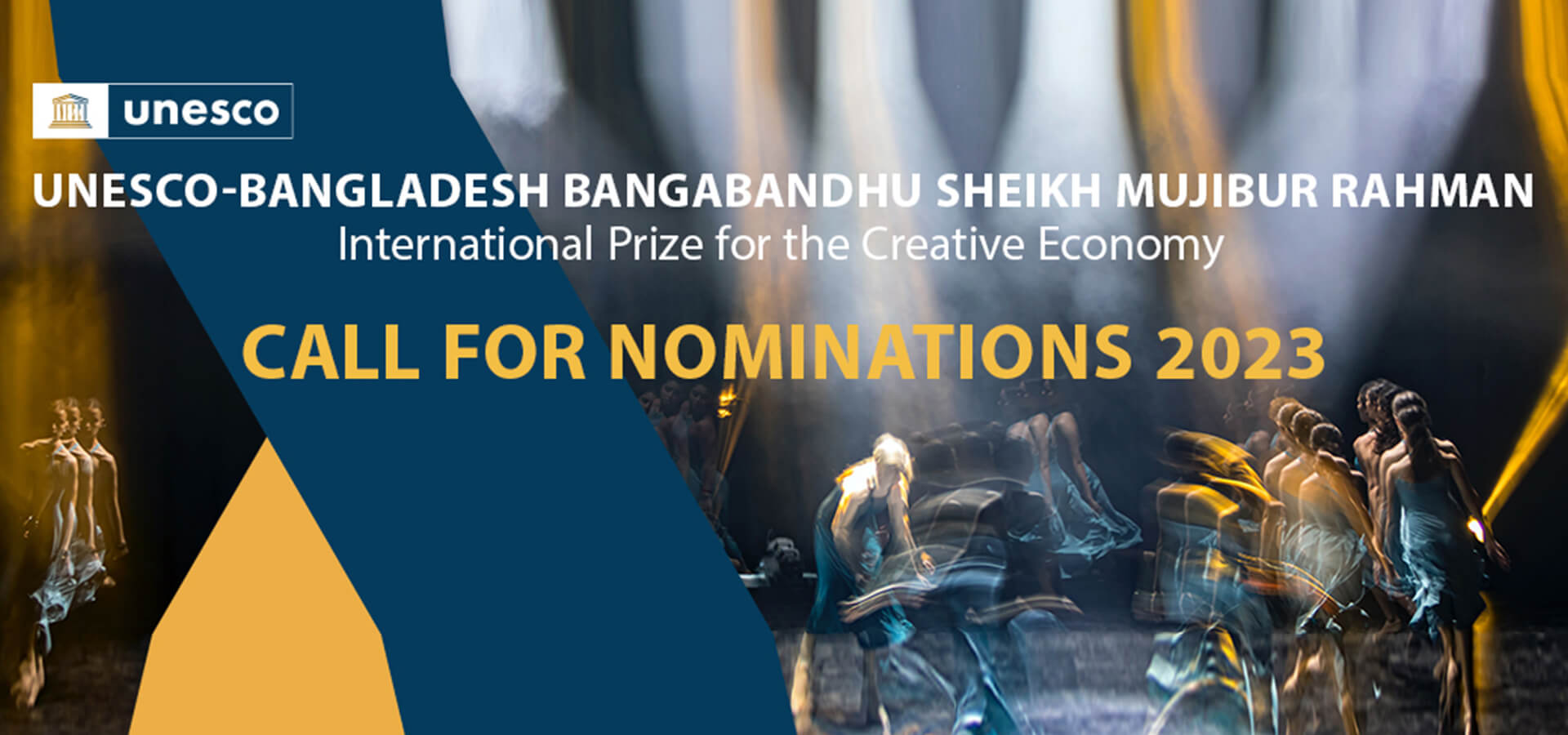 UNESCO-Bangladesh Bangabandhu Sheikh Mujibur Rahman International Prize for Creative Economy 2023