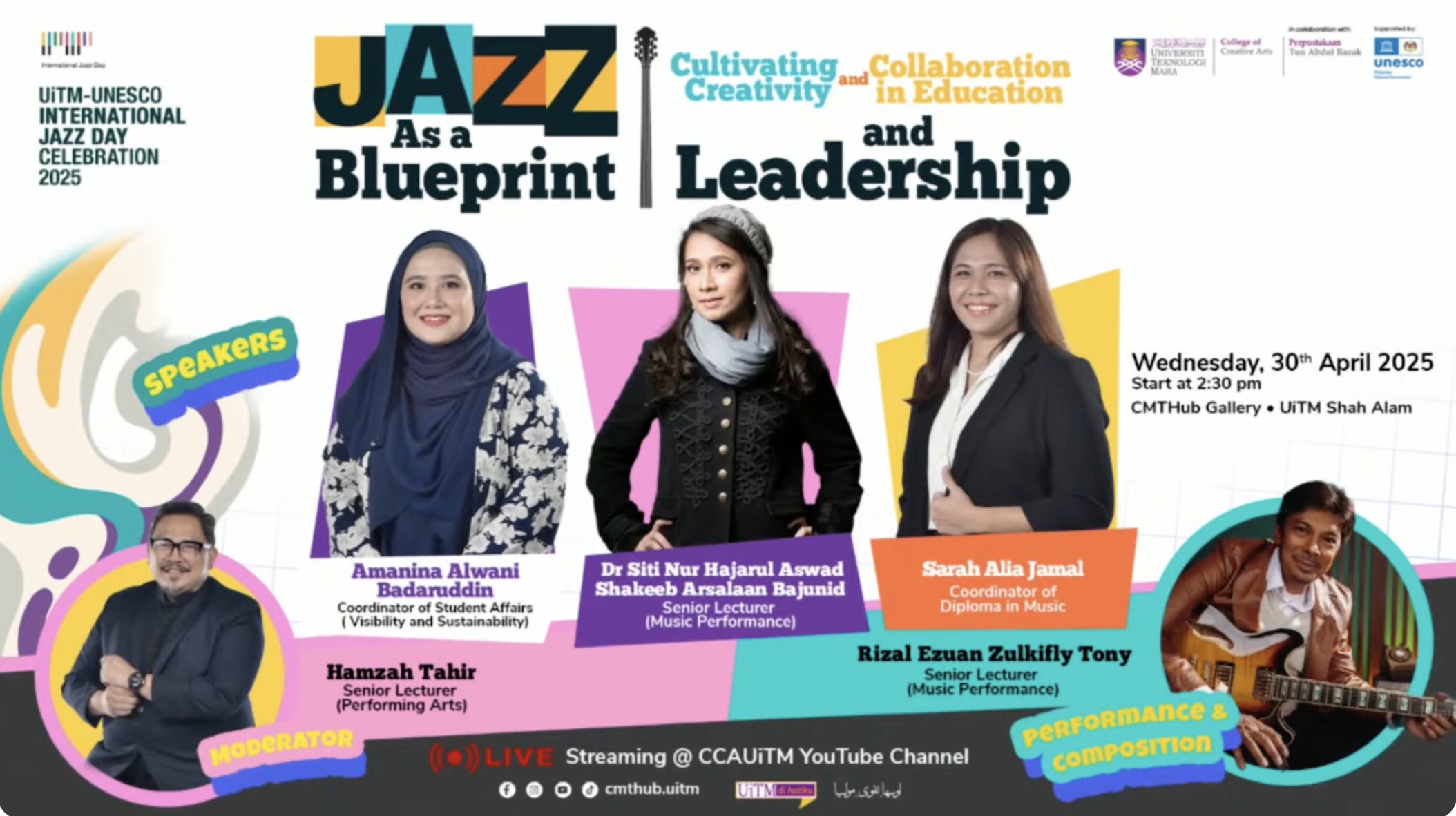 UiTM-UNESCO International Jazz Day Celebration 2025